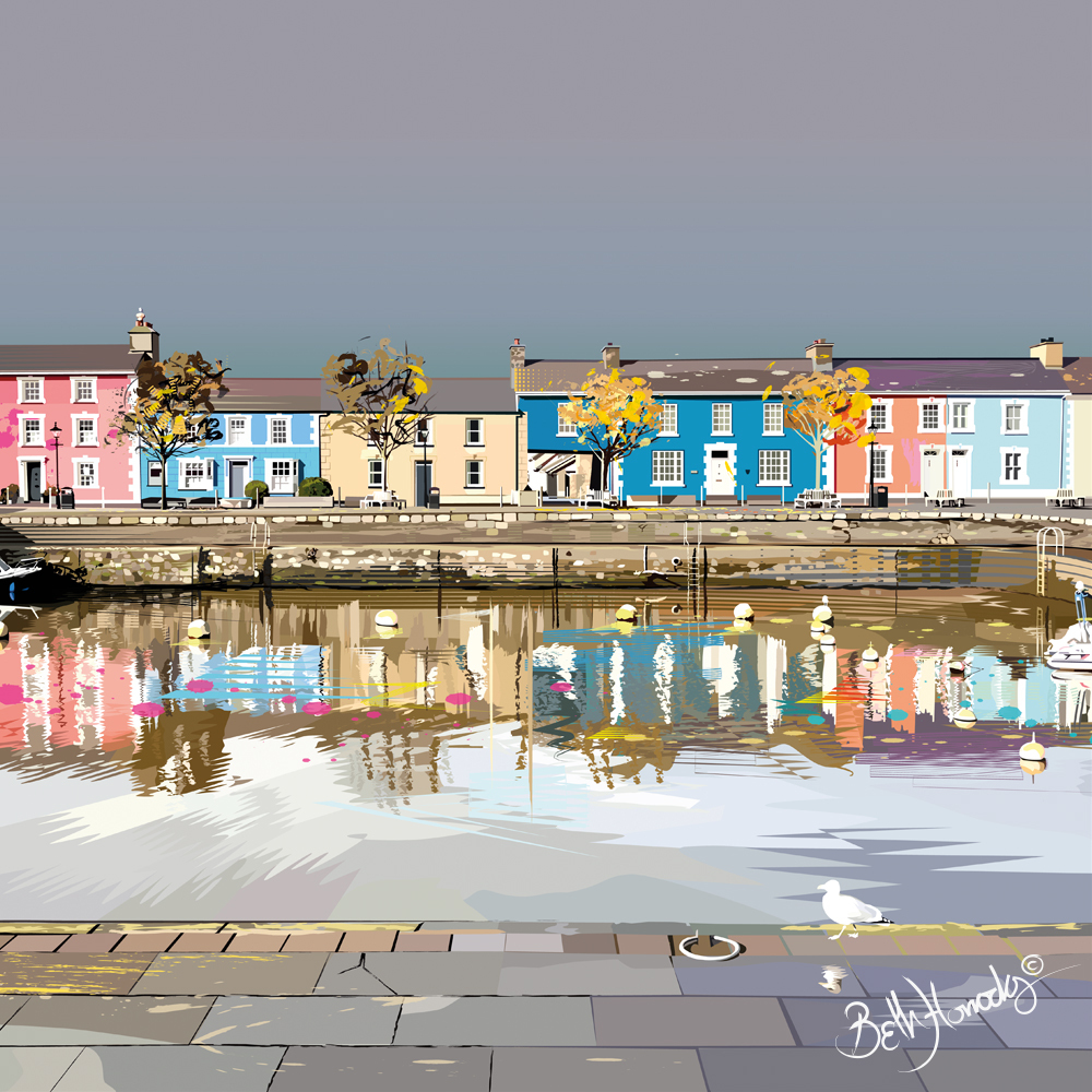 REFLECTIONS ON THE AFON AERON, ABERAERON - October