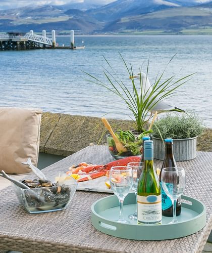 Craig Hyfryd Beaumaris Anglesey patio table view menai strait 1920x1080