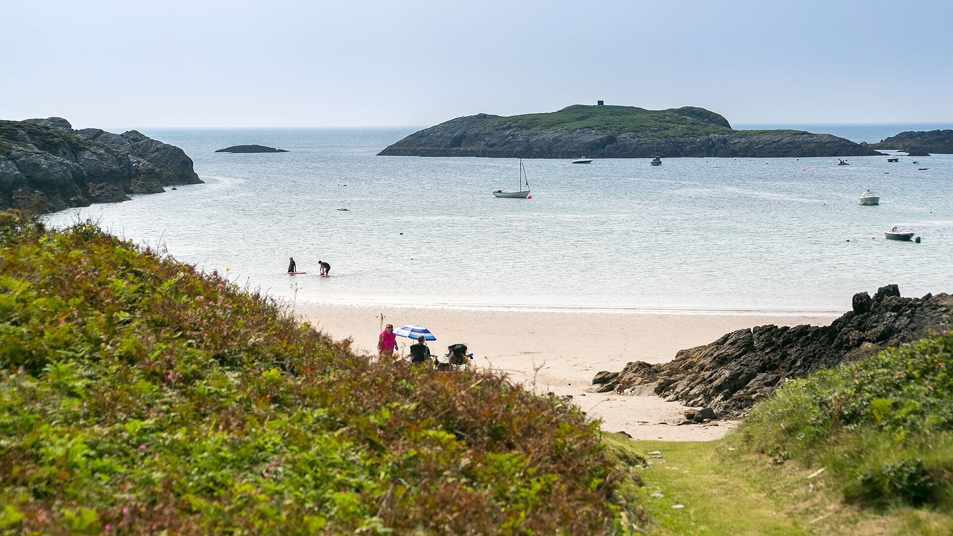 Cae Llyn rhoscolyn beach path 1920x1080