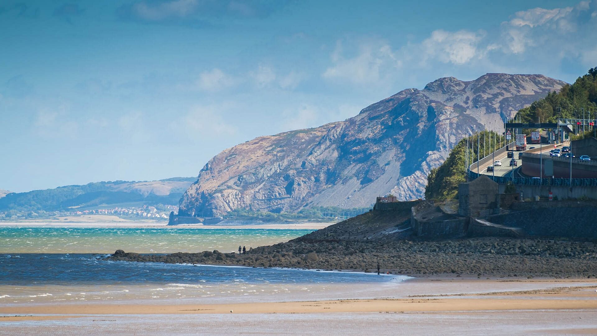 Claremont Llanfairfechan Conwy seaview from promenade 6 1920x1080