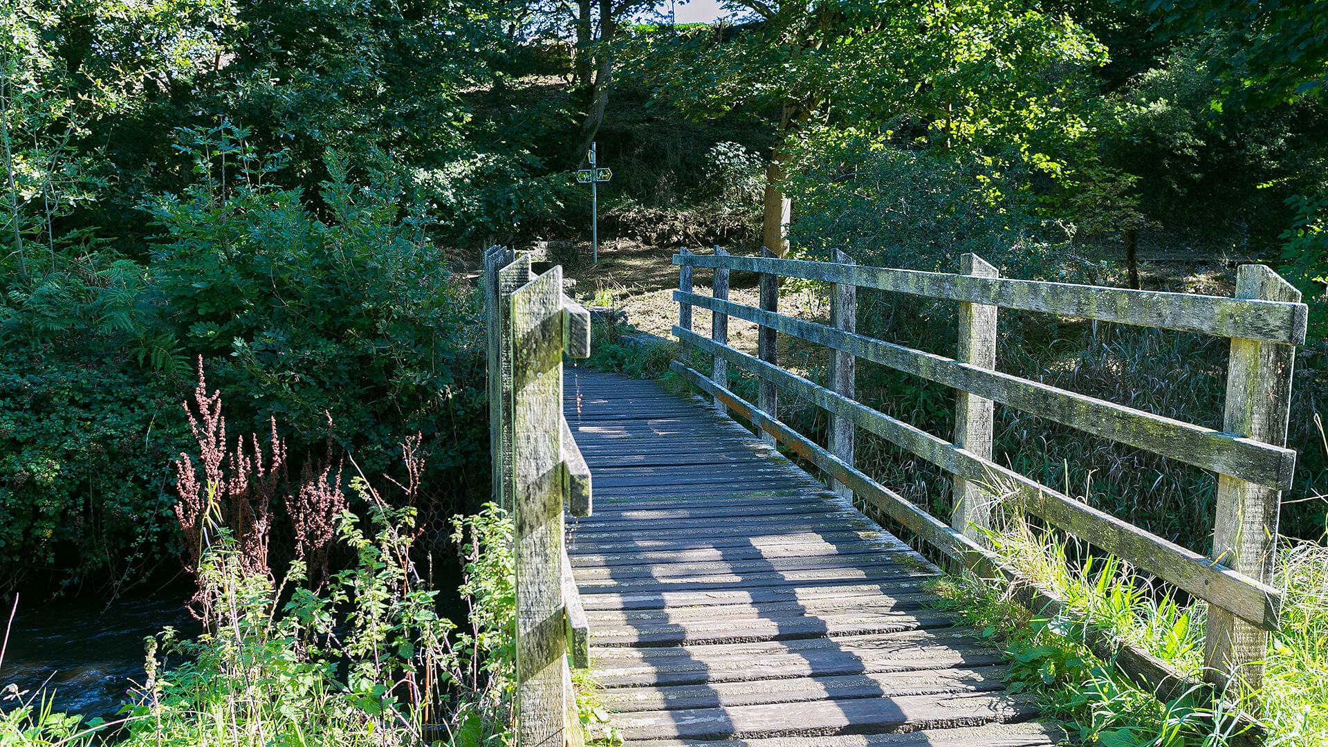 Anchor Cottage Cemaes Bay Anglesey wooden bridge 1920x1080