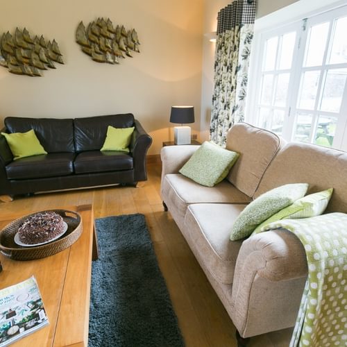 Botholes and Hideaways The Dairy Borthwen Barns Anglesey sitting room