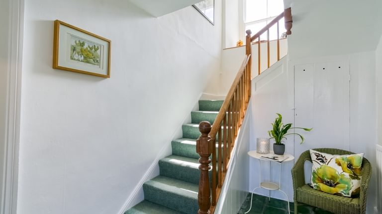 Boltholes and Hideaways Anglesey Plas Lligwy up stairs