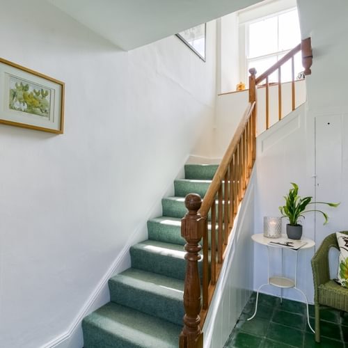 Boltholes and Hideaways Anglesey Plas Lligwy up stairs