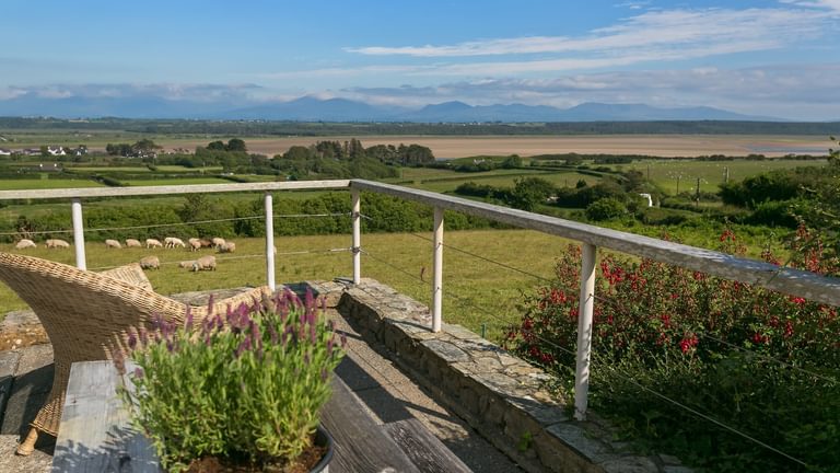 Boltholes and Hideaways Ael Y Bryn Anglesey estuary views 200123 161140