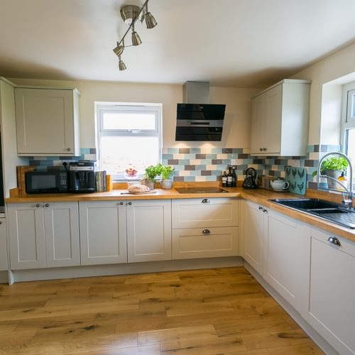 Boltholes and Hideaways Bettws Farmhouse Cemaes Bay kitchen