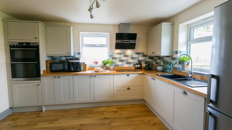 Boltholes and Hideaways Bettws Farmhouse Cemaes Bay kitchen