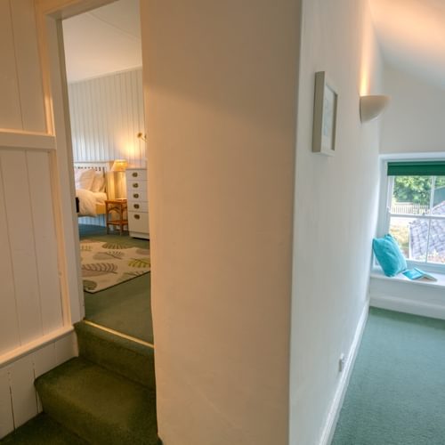 Boltholes and Hideaways Bears Cottage Lligwy hall to master bedroom