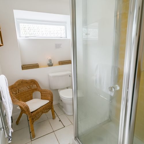 Boltholes and Hideaways Bears Cottage Lligwy shower room