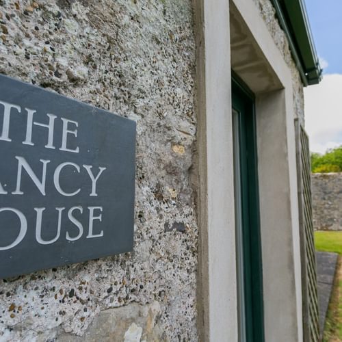 Boltholes and Hideaways Fancy House Lligwy Anglesey house sign