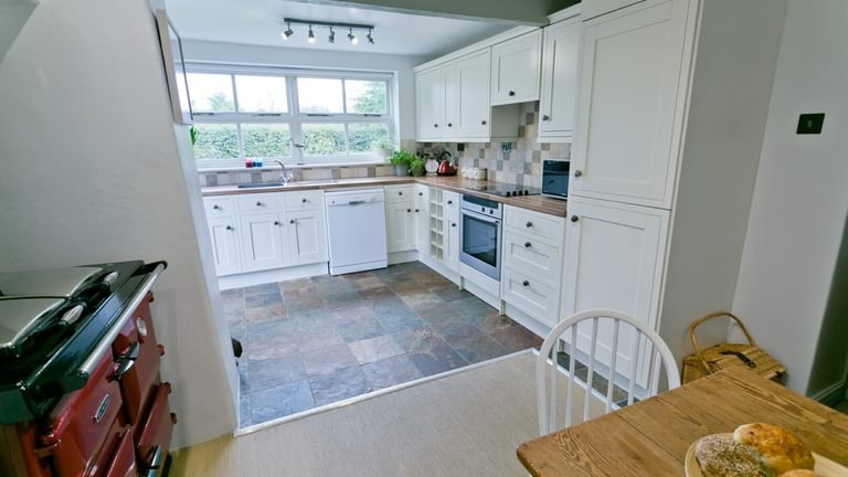 Boltholes and Hideaways Honey Hill Cottage Llangoed from table