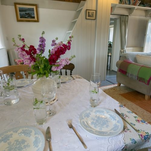 Boltholes and Hideaways Pentir Penmon dining table