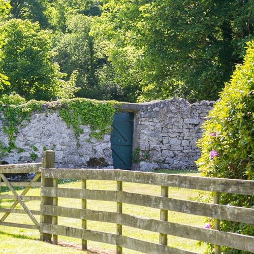 Boltholes and Hideaways Plas Lligwy green garden gate