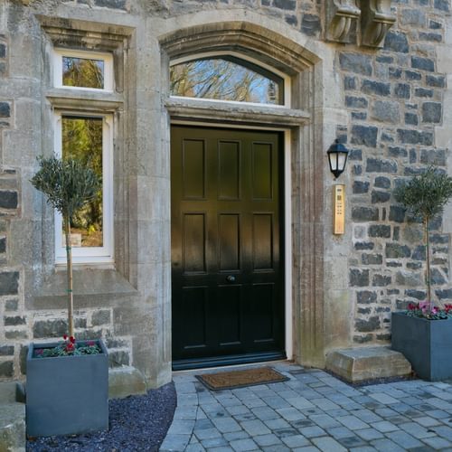 Boltholes and Hideaways Plas Y Coed Front Door