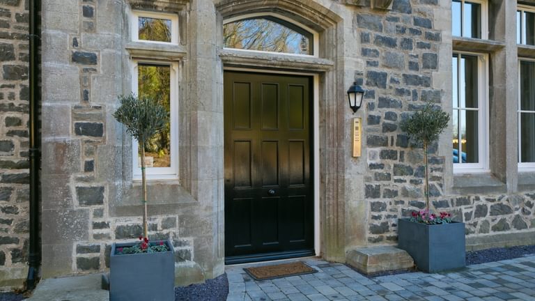 Boltholes and Hideaways Plas Y Coed Front Door