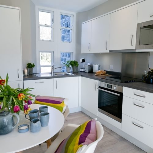 Boltholes and Hideaways Plas Y Coed kitchen