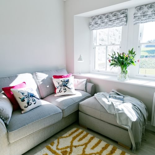 Boltholes and Hideaways Plas Y Coed sitting room area