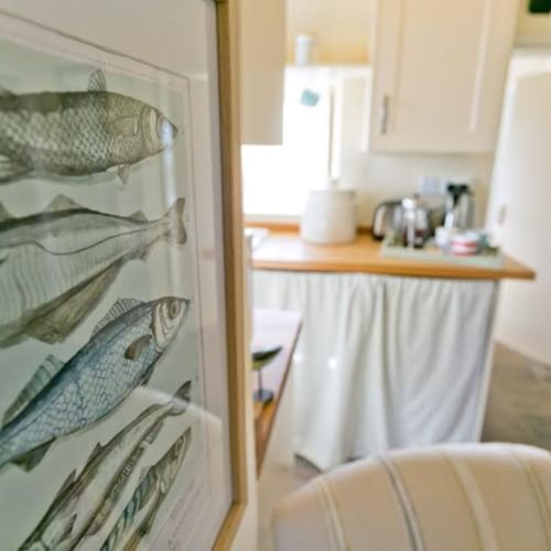 Boltholes and Hideaways Tyn Towyn by the beach Anglesey fish on line 1619