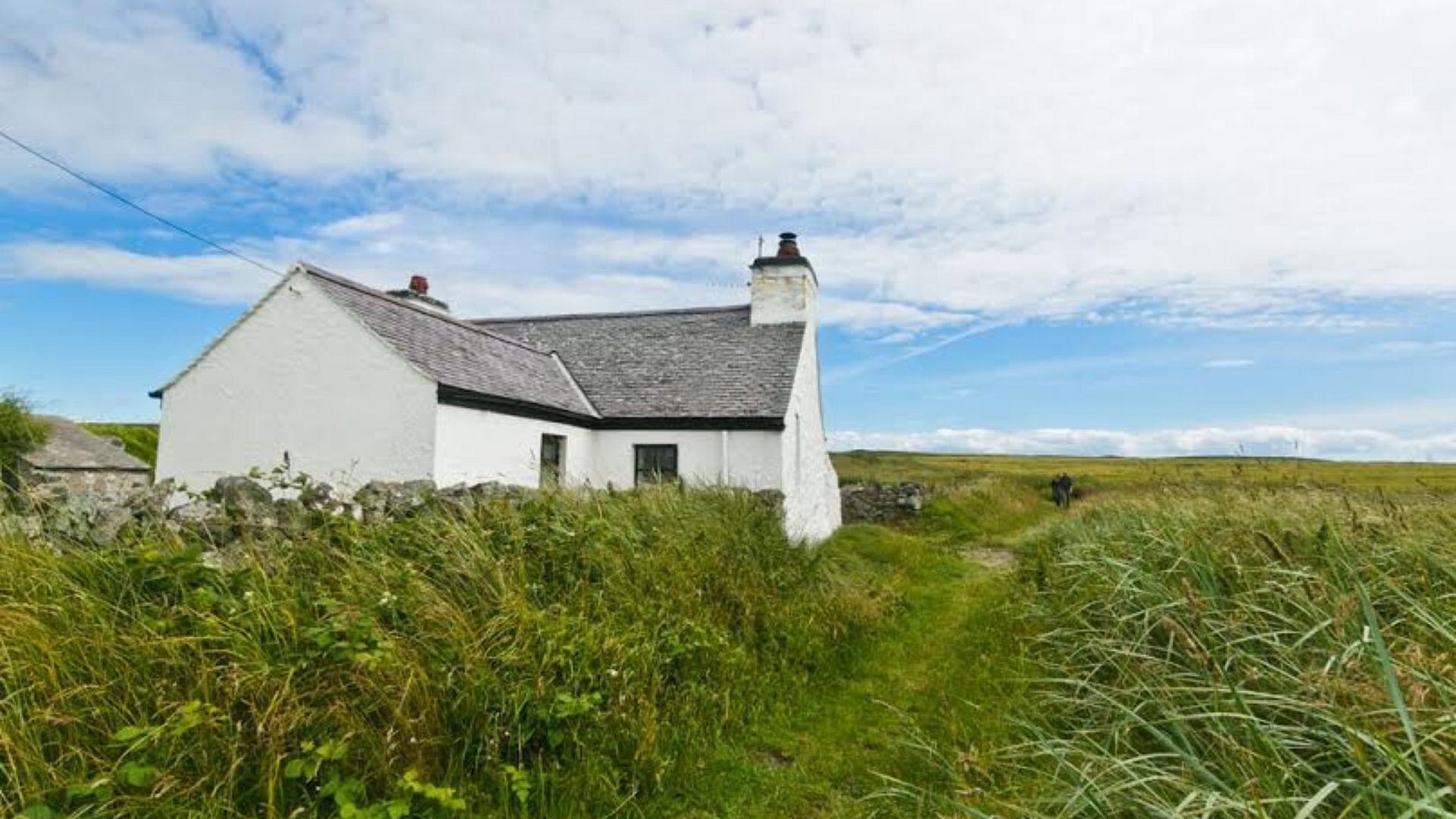 Boltholes and Hideaways Tyn Towyn by the beach from public footpath 1619