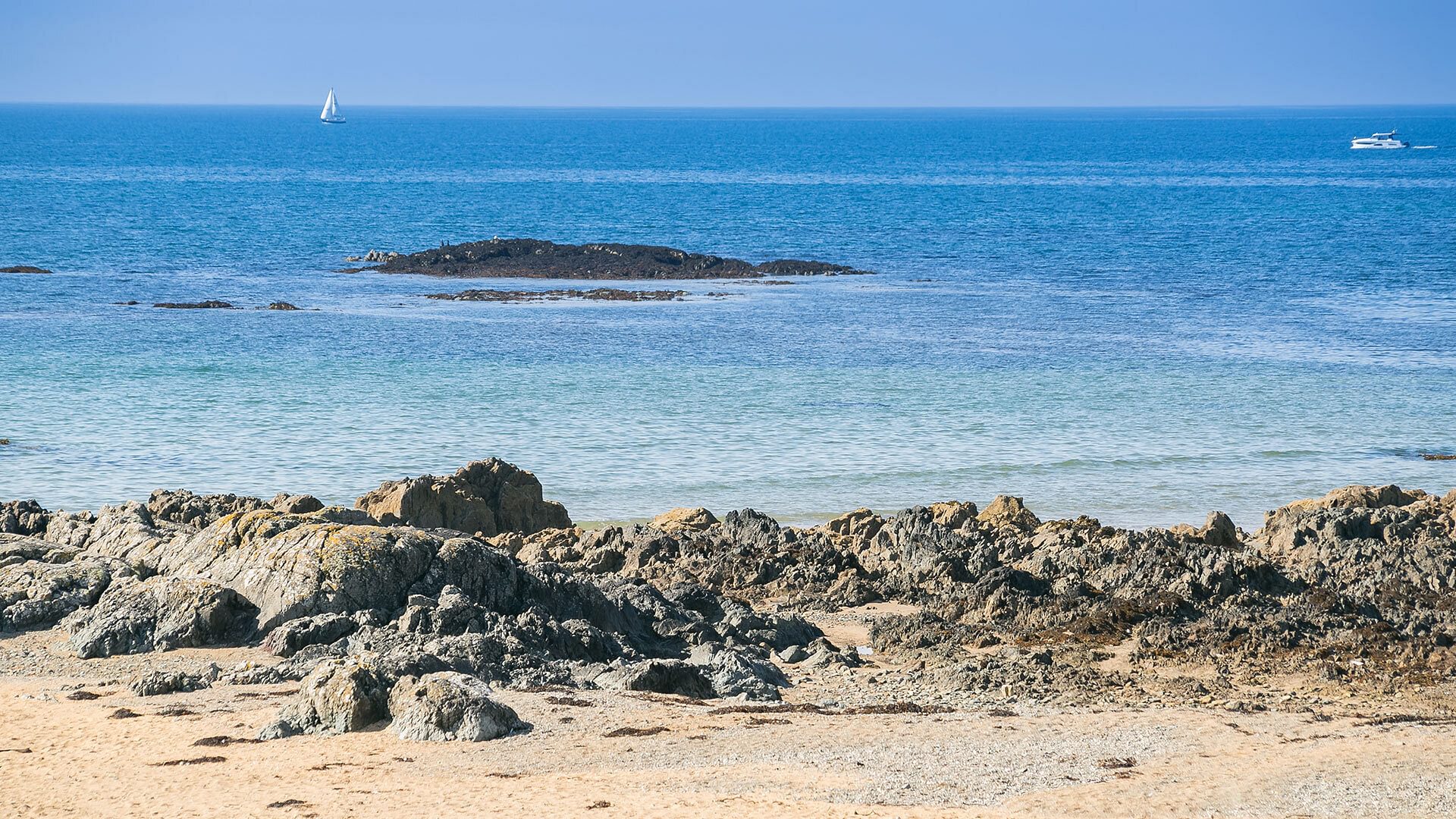 Borth Bach Rhosneigr Anglesey traeth llydan 1920x1080