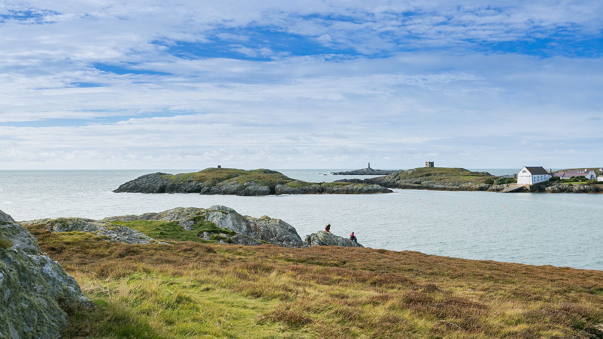 Borth Wen Rhoscolyn Anglesey fishermen 1920x1080