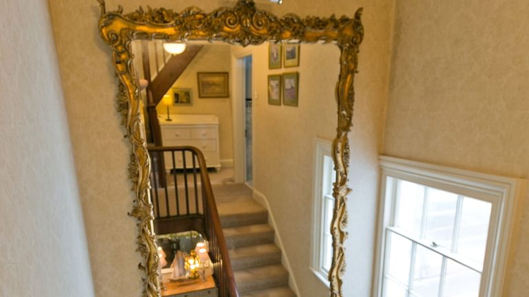Bay House Beaumaris Anglesey stairs mirror 1920x1080