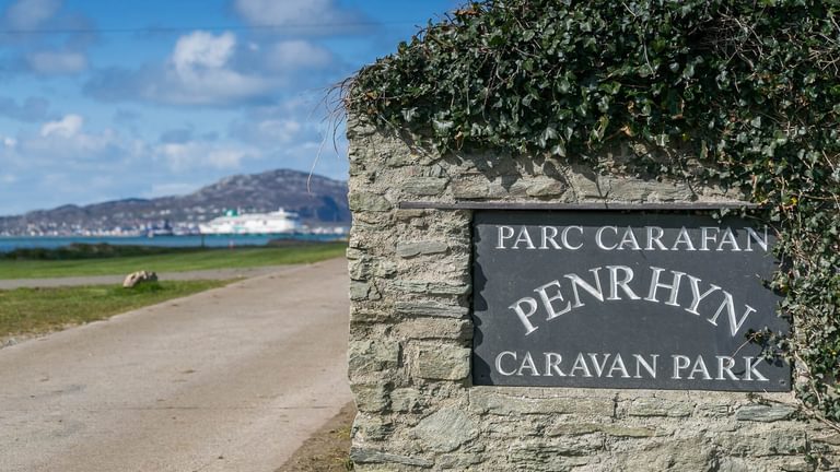 Beudy Penrhyn Church Bay Anglesey Penrhyn Farm Caravan Site sign 1920x1080