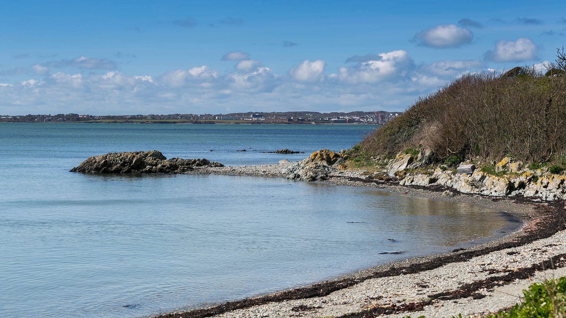 Beudy Penrhyn Church Bay Anglesey view from Penrhyn Fawr beach 2 1920x1080