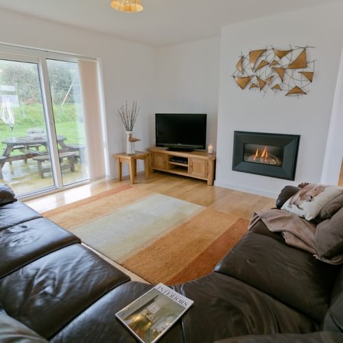 Belan Wen living room Boltholes and Hideaways Anglesey cottage near the beach