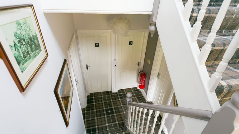 Bryn Afon Betws Y Coed Snowdonia stairs to basement 2 1920x1080
