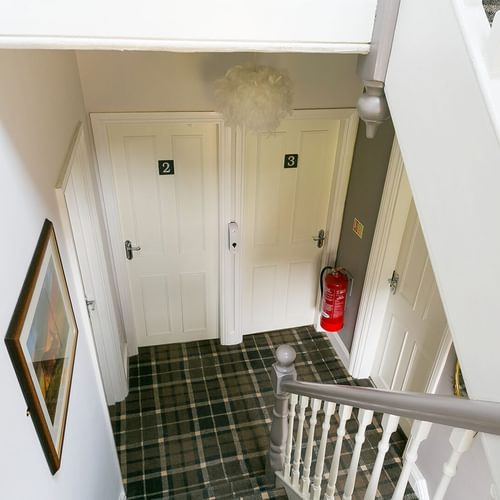 Bryn Afon Betws Y Coed Snowdonia stairs to basement 2 1920x1080