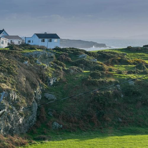 Garreg Hen Trearddur Bay Anglesey sea view 1920x1080