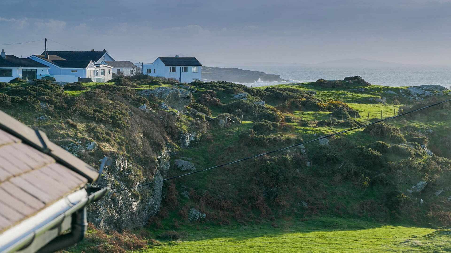 Garreg Hen Trearddur Bay Anglesey sea view 1920x1080