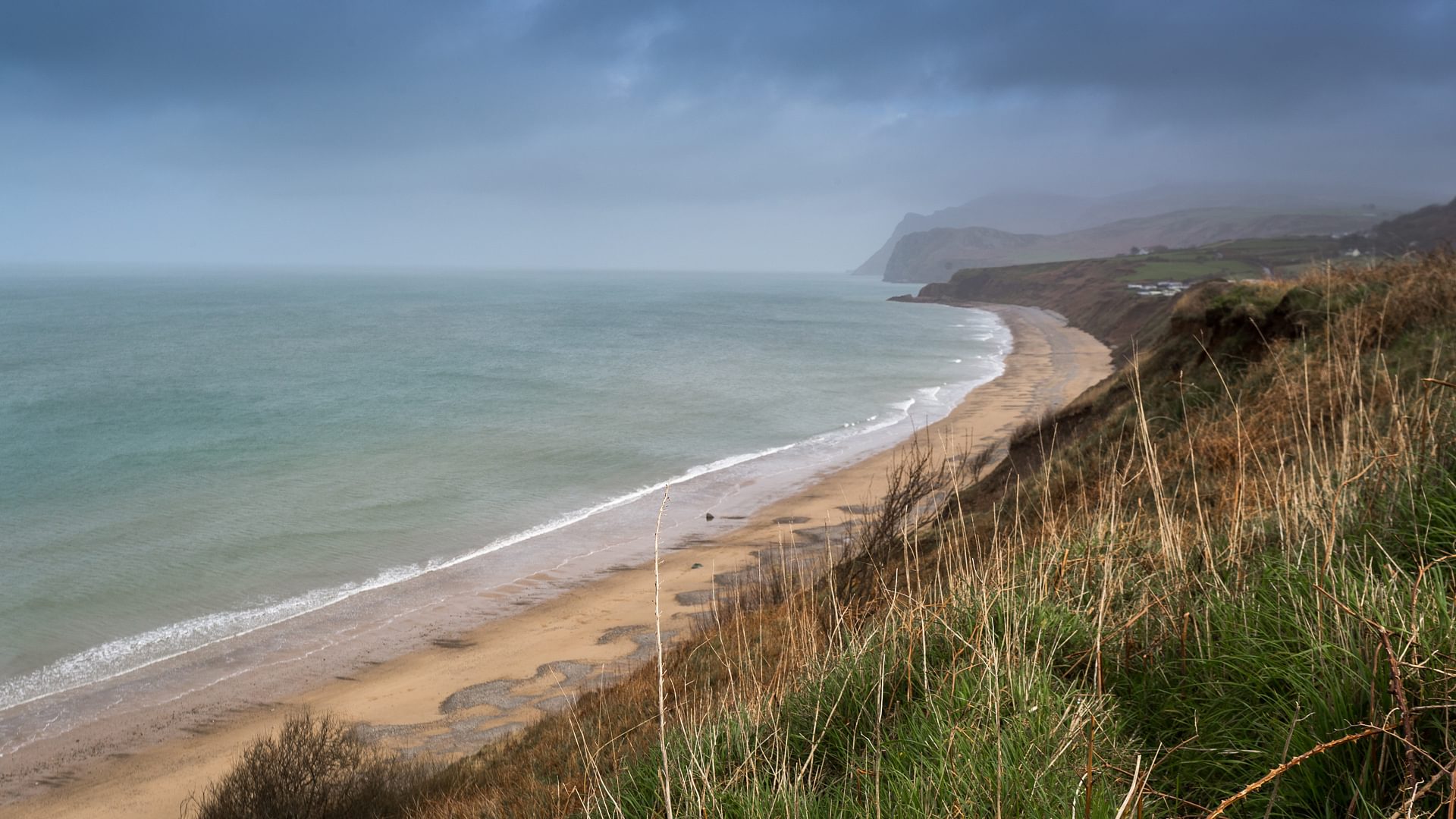 Hen Bost Nefyn Gwynedd sea mist 1920x1080