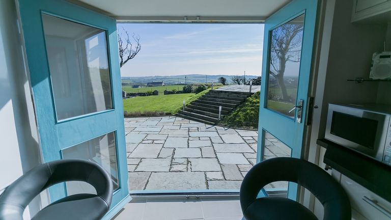 Highfield Church Bay Anglesey french doors to patio 1920x1080