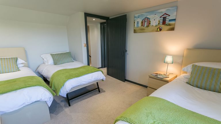 Highfield Church Bay Anglesey twin bedroom 1920x1080