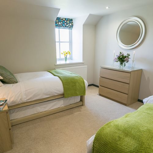 Highfield Church Bay Anglesey twin bedroom 2 1920x1080