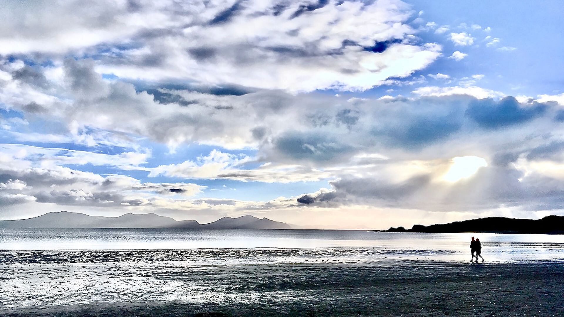 Llanddwyn beach sunset 1920x1080