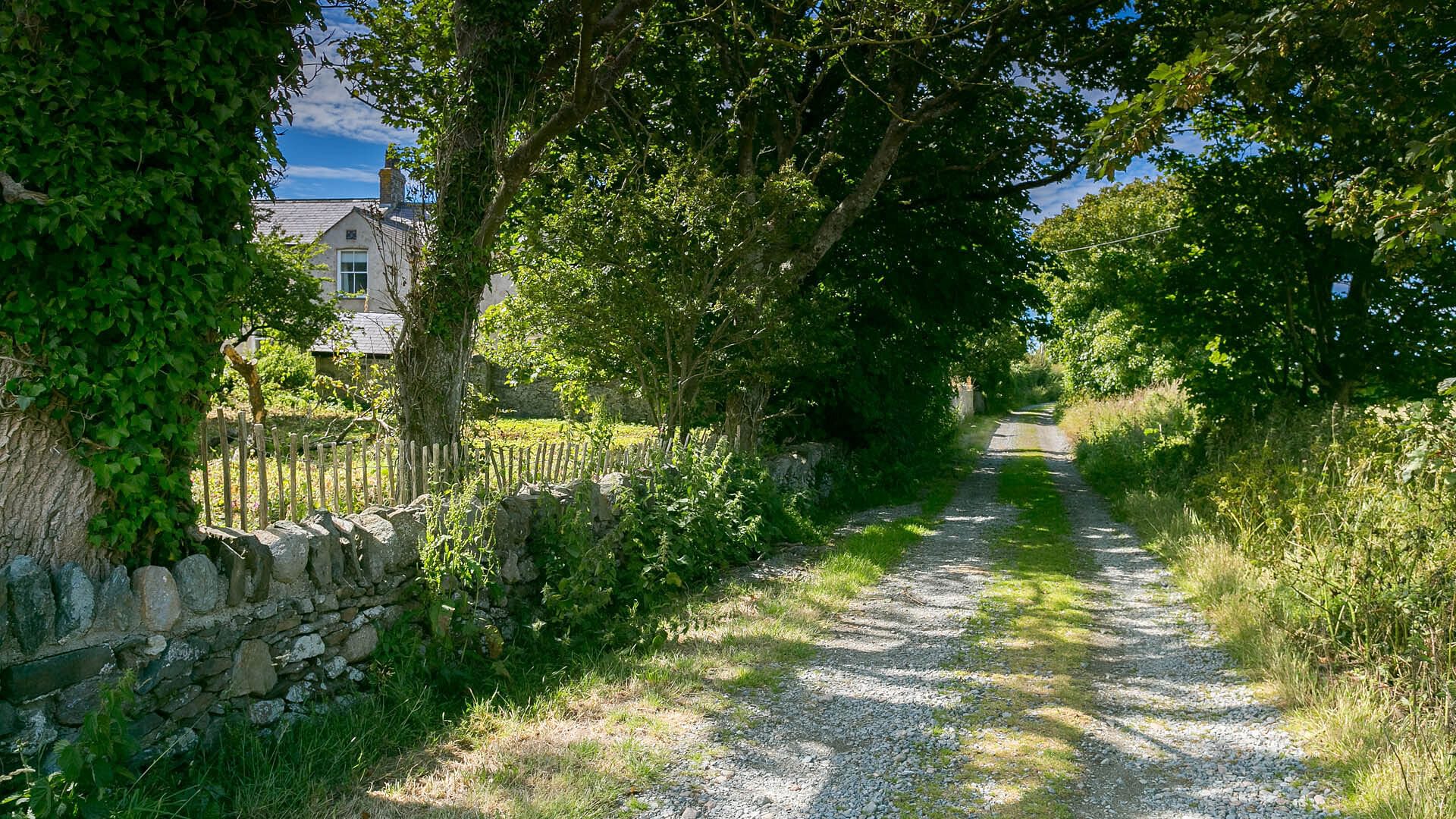 Llangwyfan Isaf Bodorgan Anglesey lane 2 1920x1080