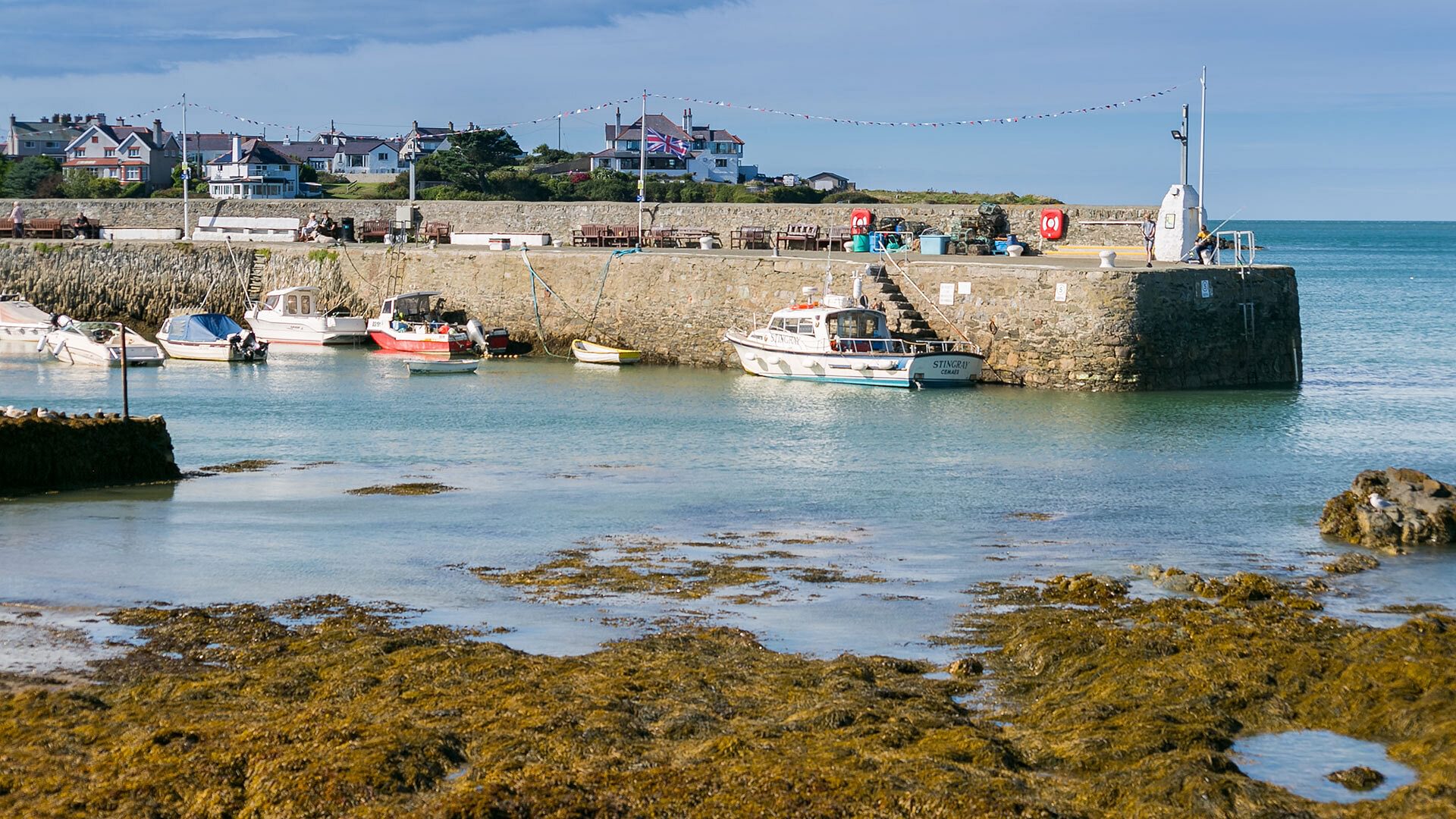 Min Y Wygyr Cemaes Bay Anglesey harbour view 6 1920x1080