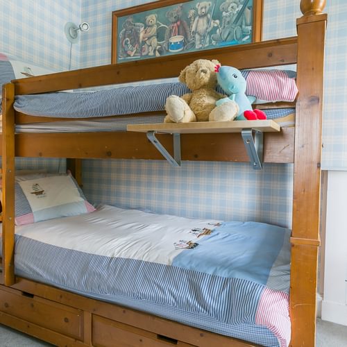 Mynydd Ednyfed Country House Caernarfon Road Criccieth LL520 PH bedroom bunks 1920x1080