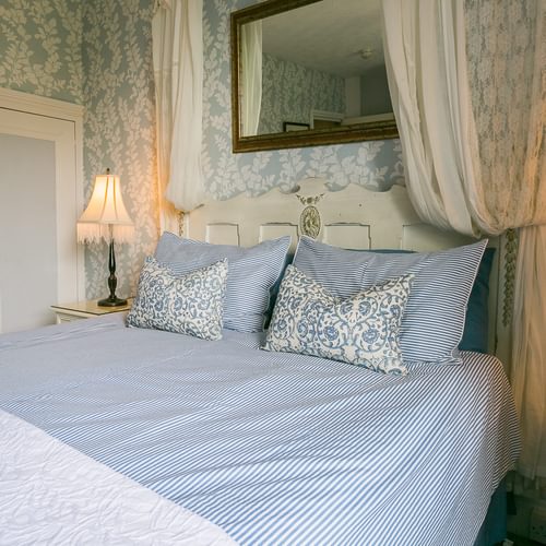 Mynydd Ednyfed Country House Caernarfon Road Criccieth LL520 PH gauze bedroom 1920x1080