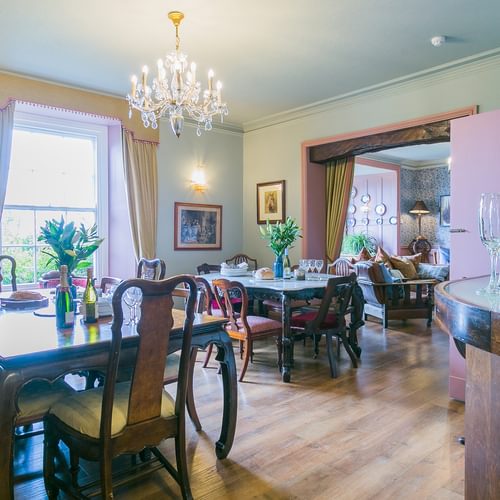 Mynydd Ednyfed Country House Caernarfon Road Criccieth LL520 PH tables 1920x1080