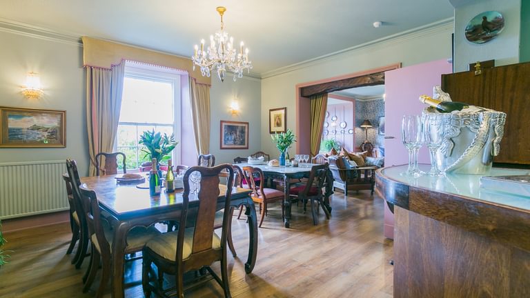 Mynydd Ednyfed Country House Caernarfon Road Criccieth LL520 PH tables 1920x1080