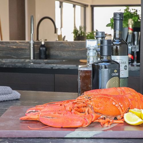 Sandown House Trearddur Bay Anglesey kitchen lobster 1920x1080
