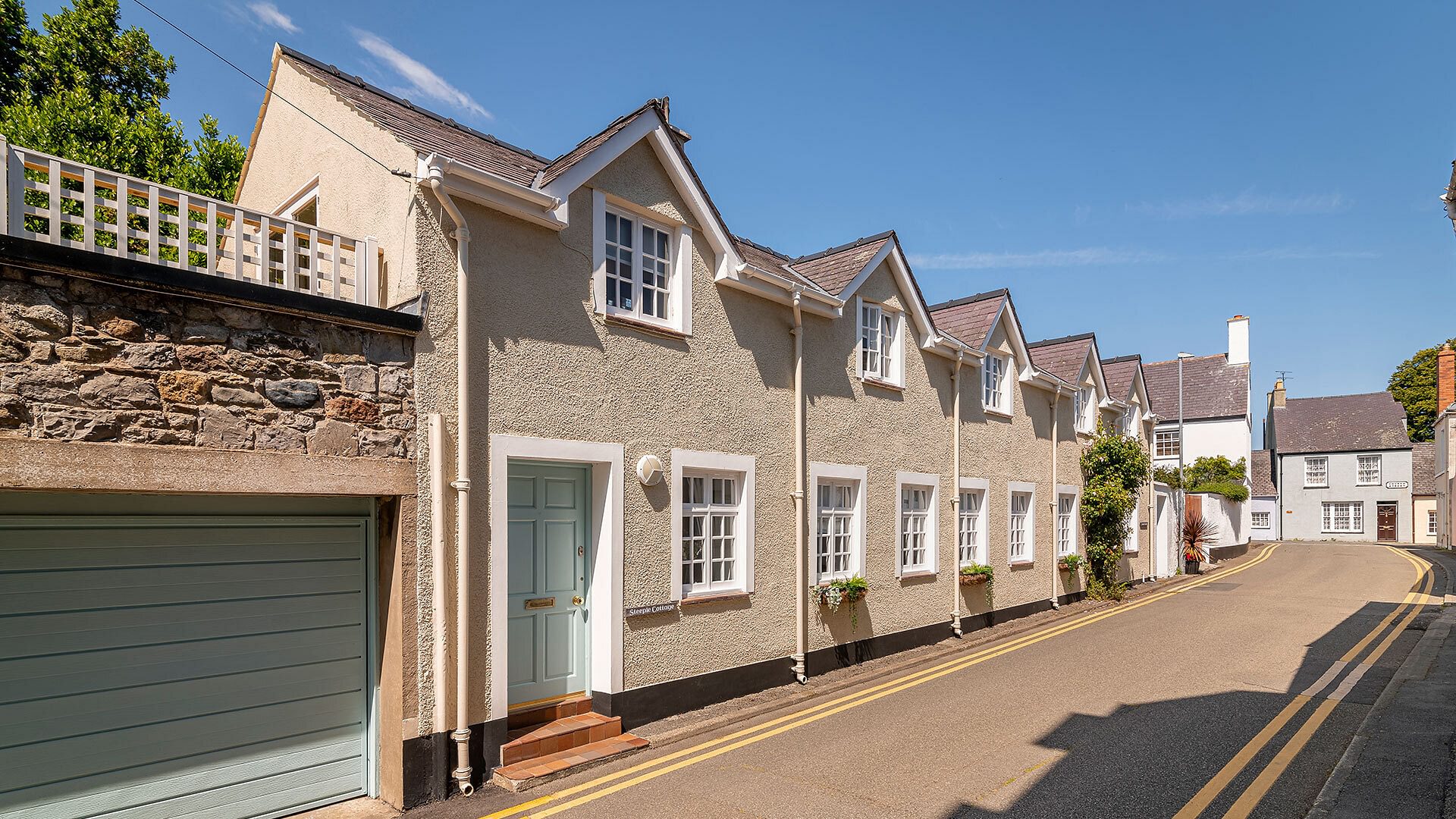 Steeple Cottage Beaumaris Anglesey street view 1920x1080