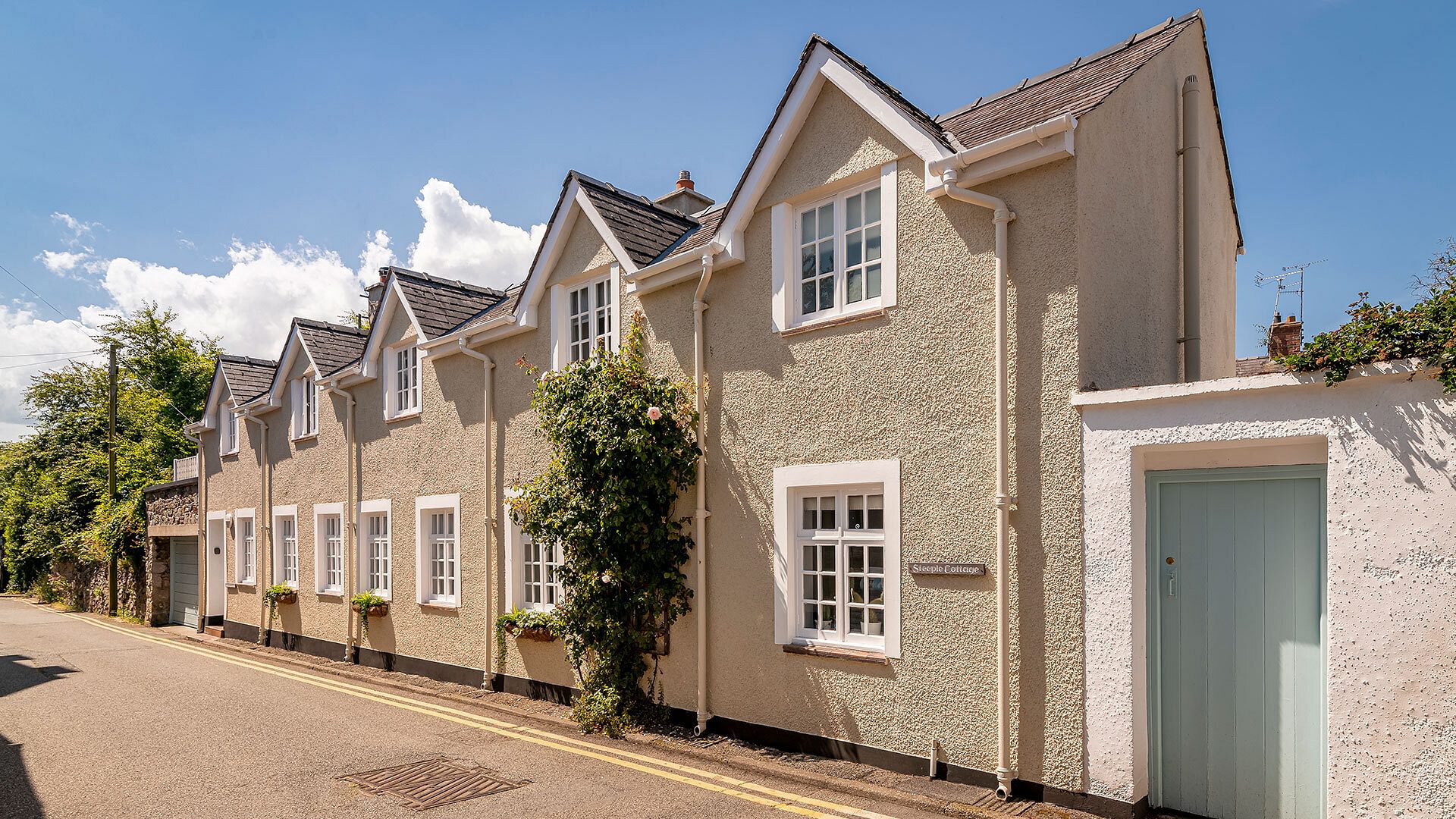 Steeple Cottage Beaumaris Anglesey street view 2 1920x1080