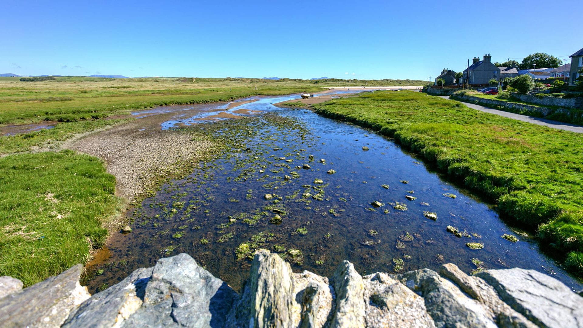 Pandy Cottage Aberffraw Anglesey Aberffraw estuary 1920x1080