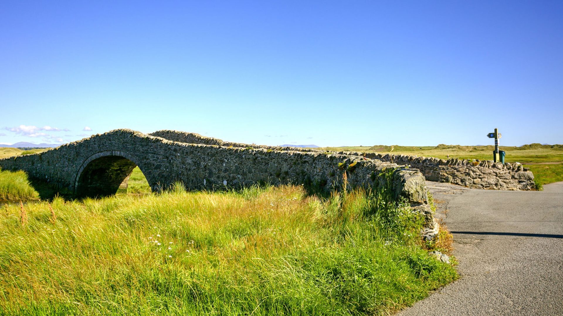 Pandy Cottage Aberffraw Anglesey Aberffraw stone bridge 1920x1080