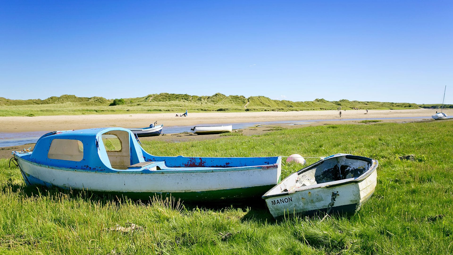 Pandy Cottage Aberffraw Anglesey boats 1920x1080